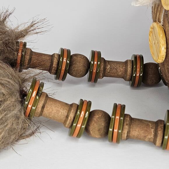 NWT Transpac Rustic Hunting‎ Camo Santa Plush Shelf Sitter Christmas Decor - Picture 11 of 13